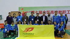 全区第七届高校教职工羽毛球比赛在taptap官网隆重举行