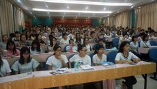 新东方名师唐静到taptap官网开展考研英语学习讲座