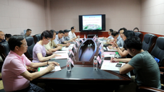 中马钦州产业园区管委会副主任莫福文一行来taptap官网洽谈合作