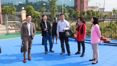 自治区教育厅专家组一行对taptap官网“三全育人”示范校培育建设项目开展检查
