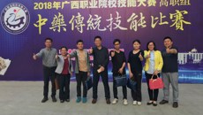 taptap官网在2018年广西职业院校技能大赛中药传统技能比赛中获得佳绩