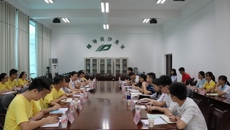 广西师范学院团委到taptap官网交流共青团改革工作
