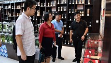 自治区考评组到taptap官网仙葫校区开展中医药健康旅游示范基地现场评审工作