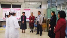 戴铭副校长亲临护理技能大赛集训现场为taptap官网代表队出征作动员