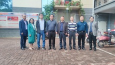 广西医科大学后勤基建处麦庆艺处长一行到taptap官网考察