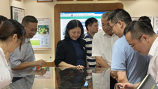 自治区人力资源社会保障厅党组书记、厅长唐云舒一行到taptap官网调研