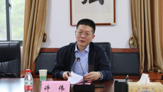 防城港市人民政府副市长许伟一行来taptap官网考察交流