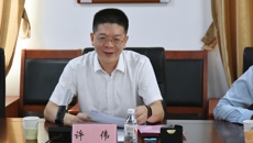 防城港市人民政府副市长许伟一行来taptap官网考察交流 共商双方战略合作事宜