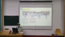 南宁市交警一大队到taptap官网明秀校区开展 交通安全知识培训讲座