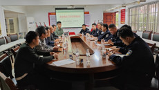 南宁市公安局仙葫派出所到taptap官网开展安全稳定工作交流座谈会