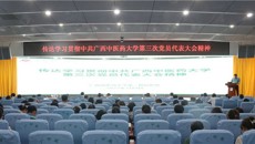 一附院党委传达学习贯彻中共taptap点点体育第三次党员代表大会精神