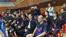 taptap官网组队参加2023年全区高校教职工乒乓球比赛