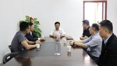 taptap点点体育副校长何刚亮到赛院调研指导工作