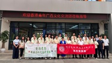 香港青年广西文化交流团到访taptap官网