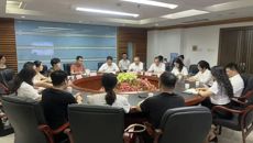 附属国际壮医医院内科第四党支部开展联建共建活动 医邮保融促共赢